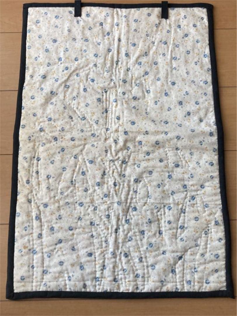 ハンドメイド　パッチワーク　ステンドグラス　タペストリー　菖蒲