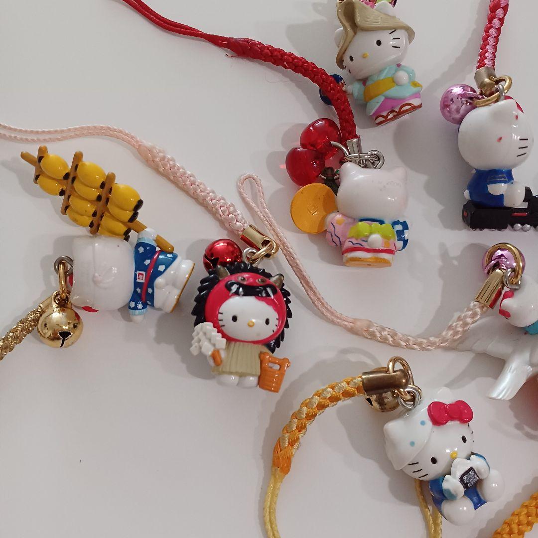 ご当地 キティ根付けストラップ 13点 まとめ売り HELLO KITTY