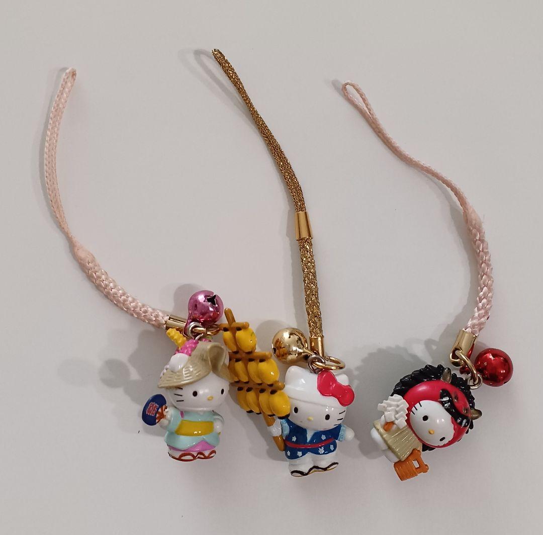 ご当地 キティ根付けストラップ 13点 まとめ売り HELLO KITTY