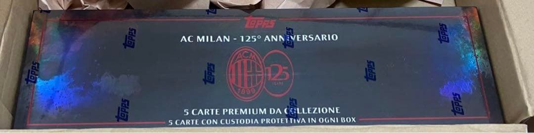 ★新品未開封★topps ACミラン 125周年記念 プレミアムセット