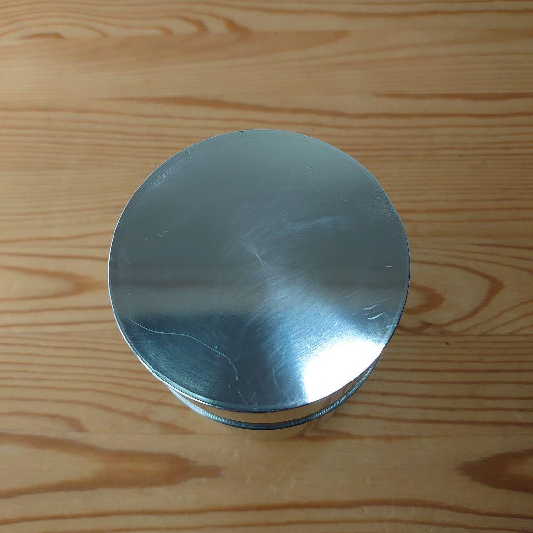 鍛栄工房 純錫茶筒 金属工芸　茶道具　煎茶道具　茶葉入れ　レア　美品