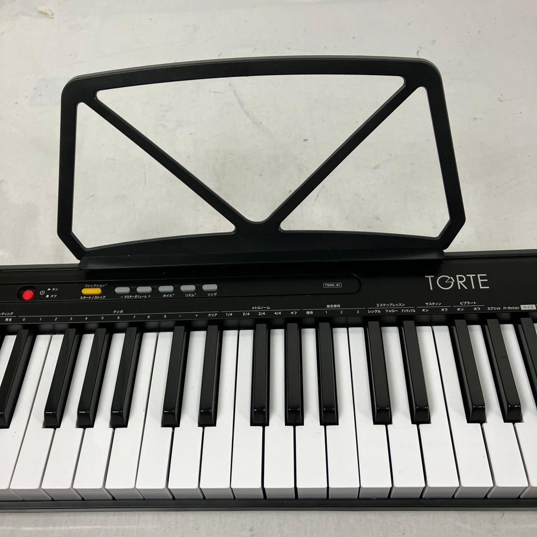 □ TORTE トルテ 電子キーボード 61鍵盤 TSDK-61 マイク付き