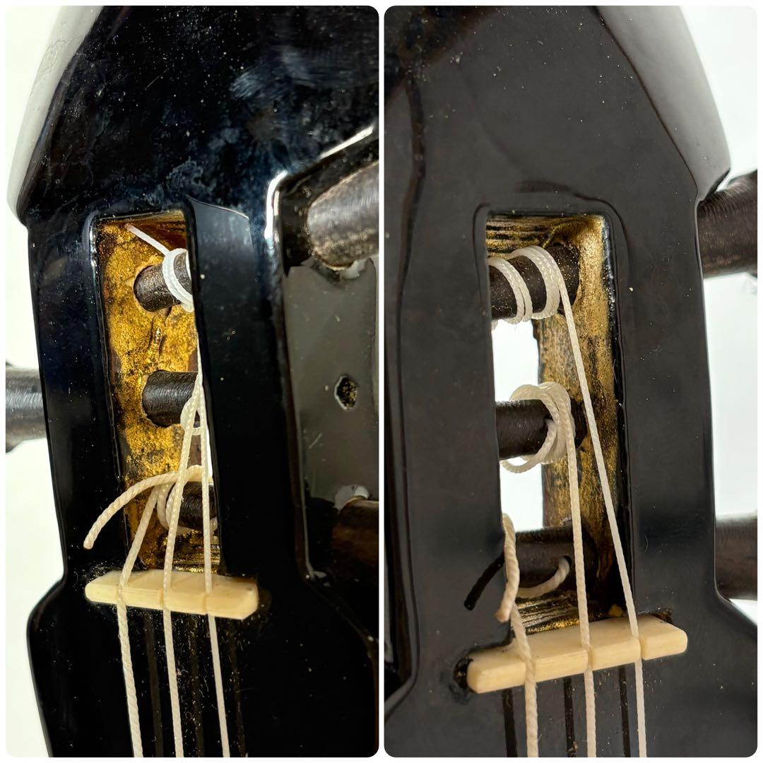 三線 本皮 強化張り 本革 蛇皮 蛇革 三味線 琉球 沖縄