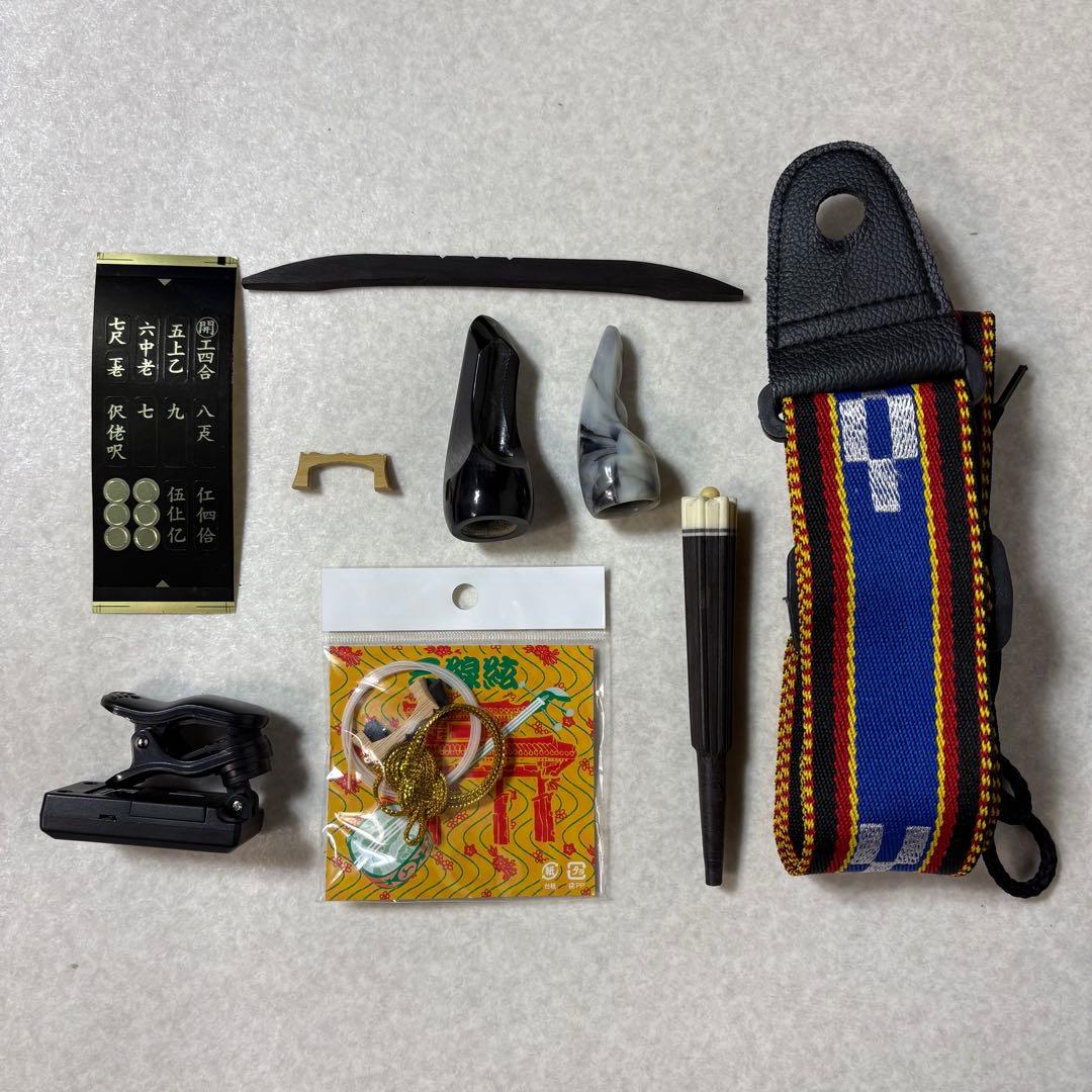 三線 本皮 強化張り 本革 蛇皮 蛇革 三味線 琉球 沖縄