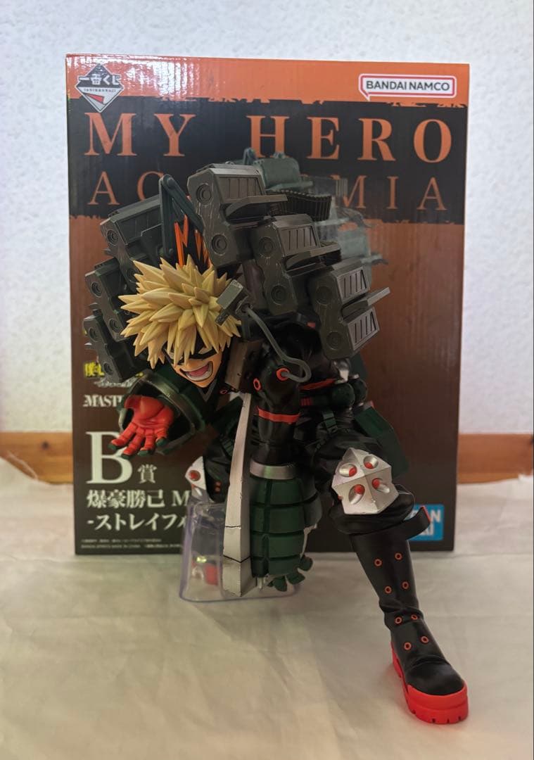 ヒロアカ　一番くじ　連なる星霜　B賞　爆豪勝己　フィギュア　箱あり
