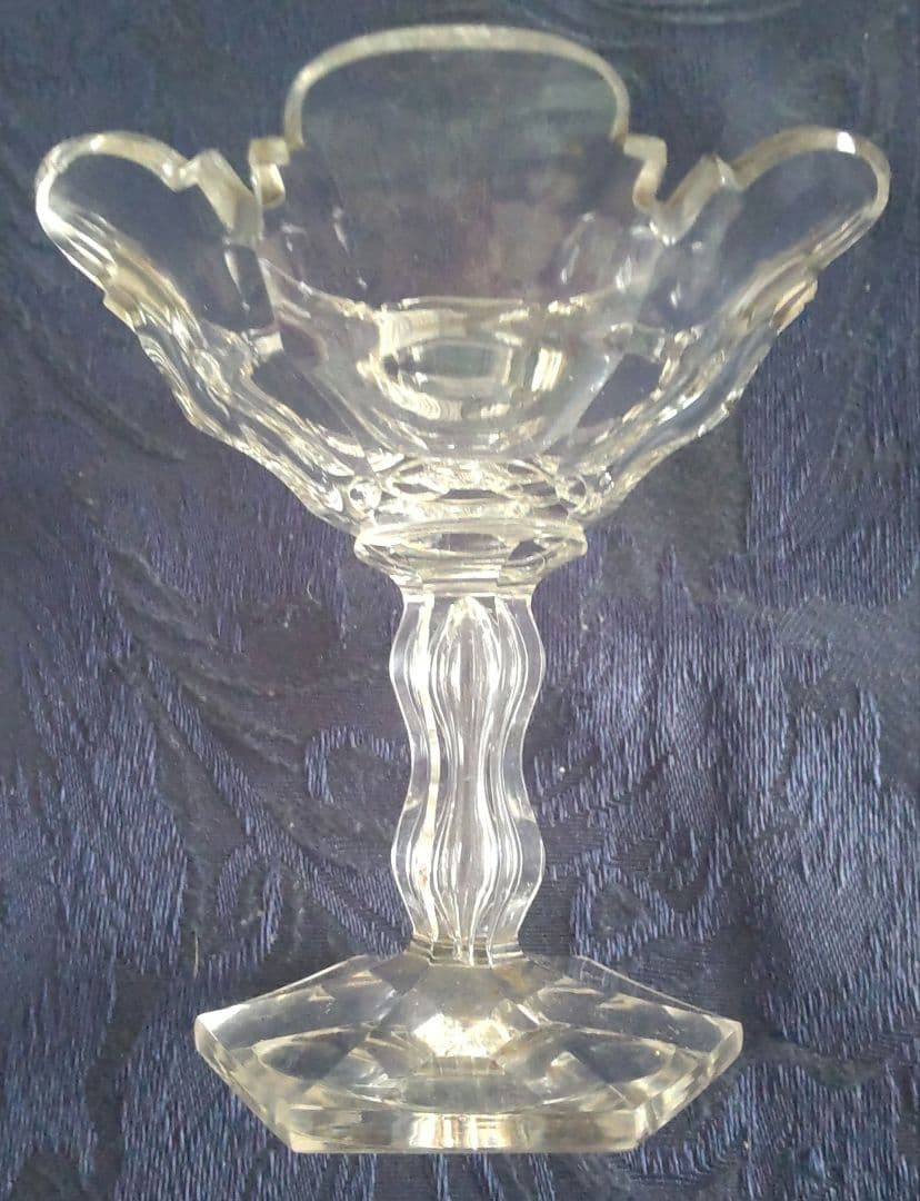 フランス　アンティーク　ガラスの器