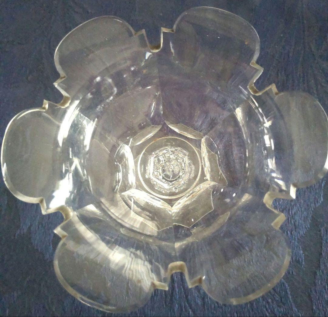フランス　アンティーク　ガラスの器