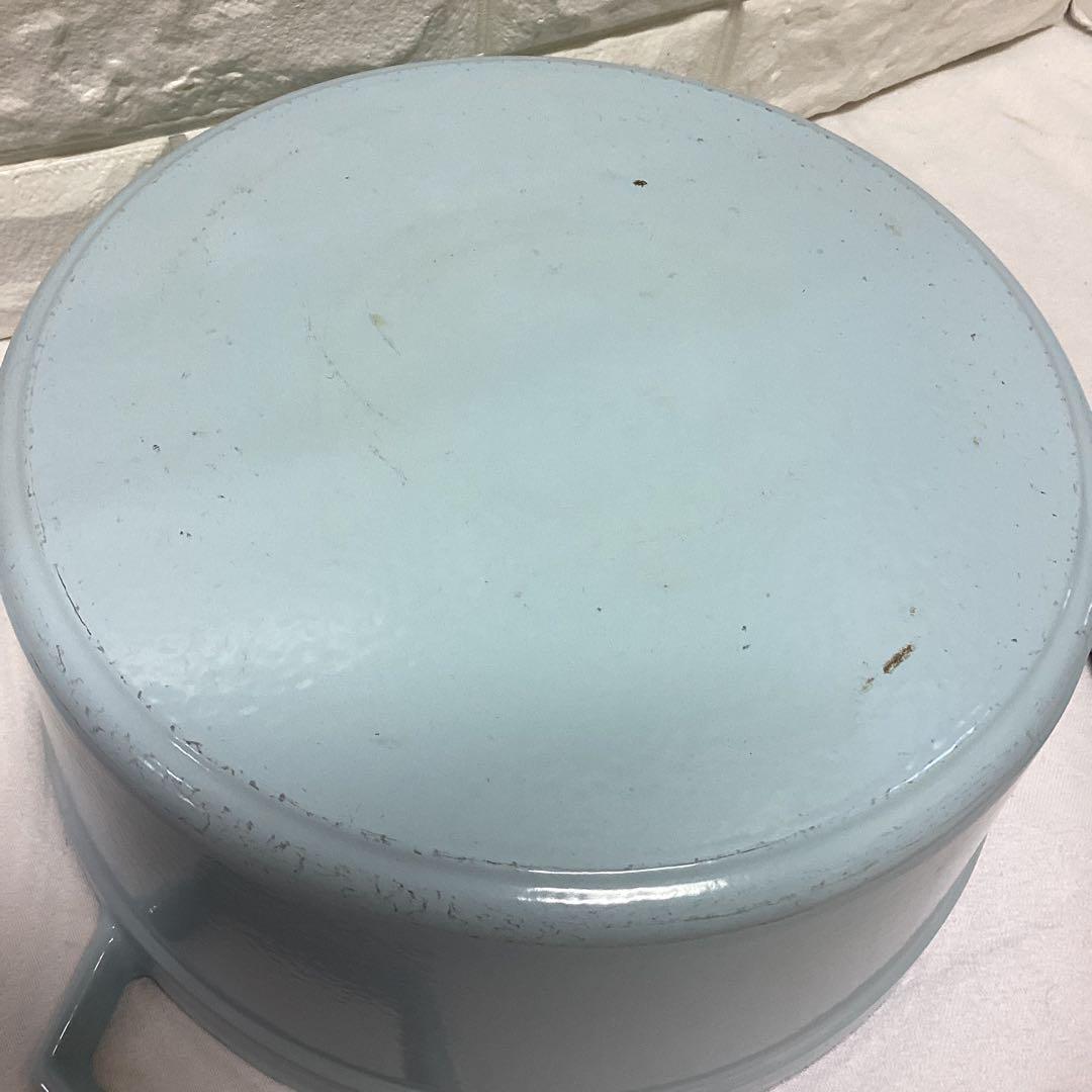 MARTHA　STEWART　鋳物　鍋　直径27ｃｍ　定価3万円