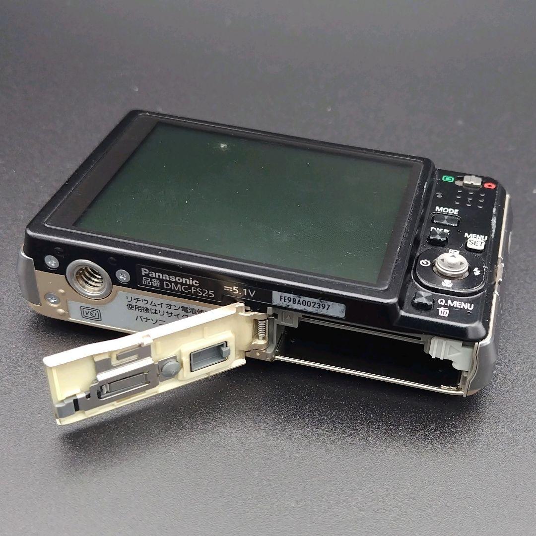 Panasonic DMC-FS25 　デジカメ　バッテリー　充電器　動作確認済