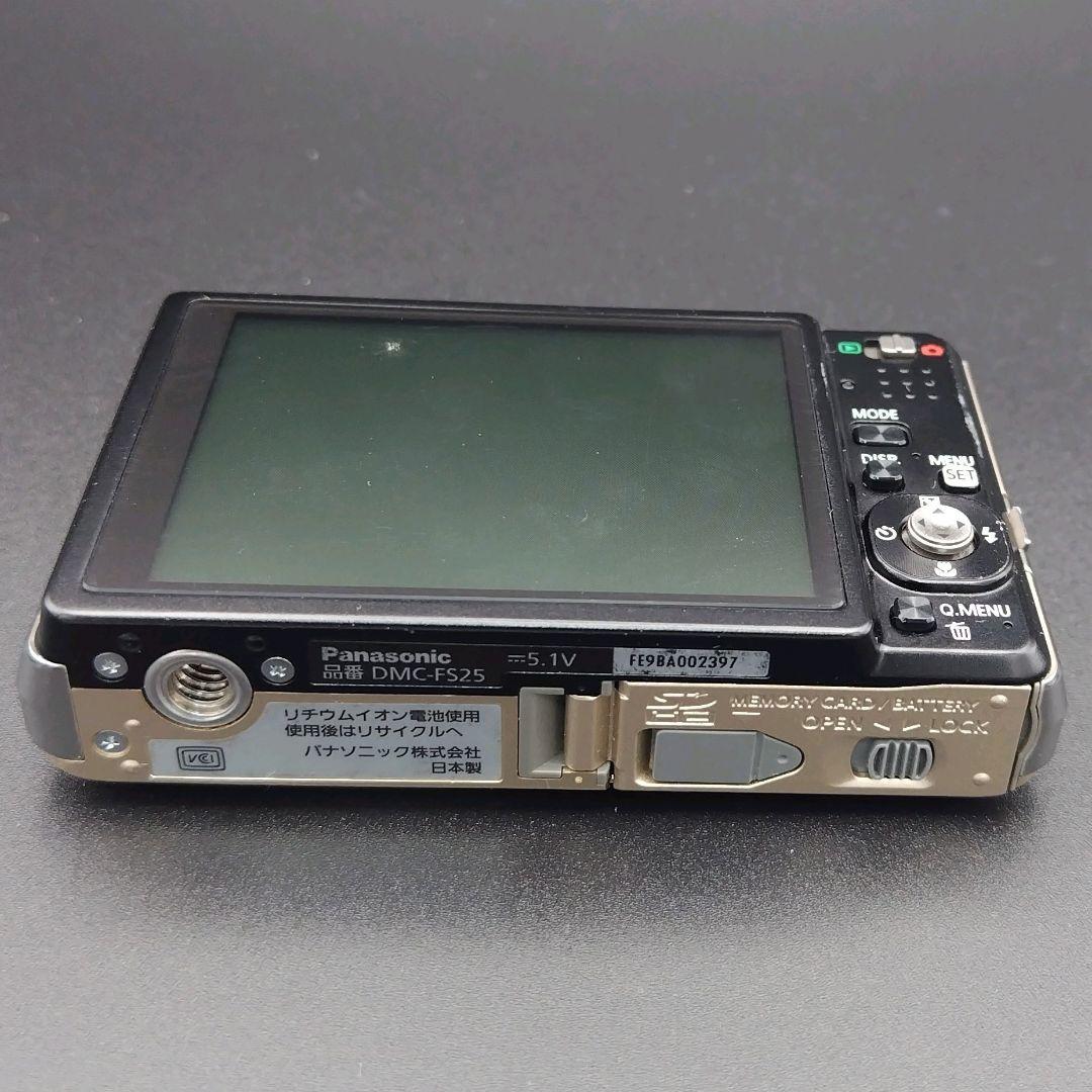 Panasonic DMC-FS25 　デジカメ　バッテリー　充電器　動作確認済