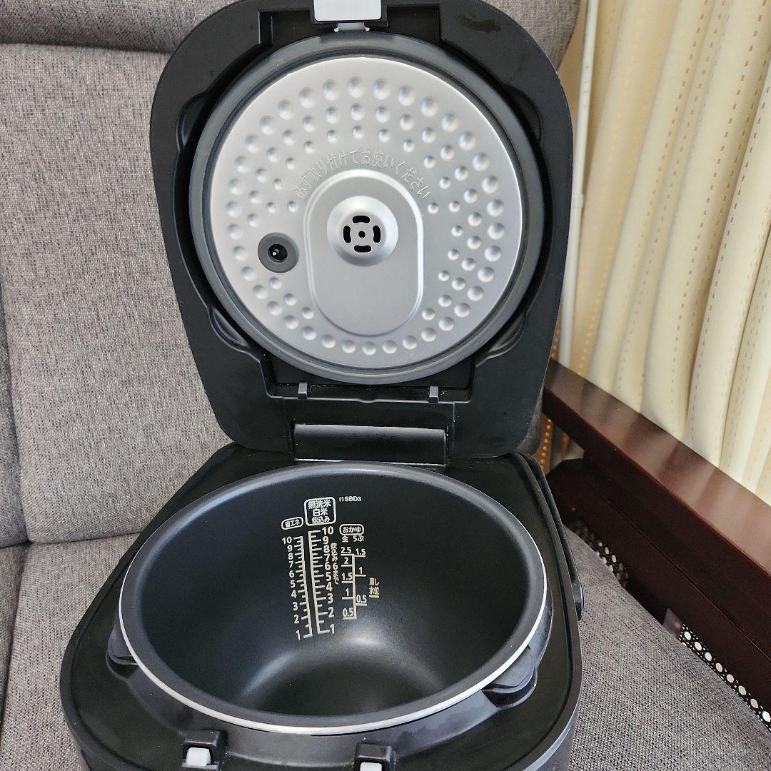 IRIS OHYAMA IHジャー炊飯器（10合) 　RC-IE10-B銘柄炊き