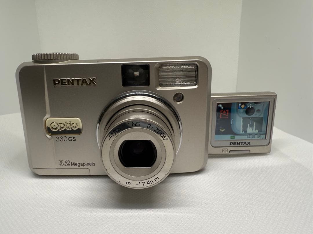 動作確認済 PENTAX Optio 330GS デジタルカメラ デジカメ