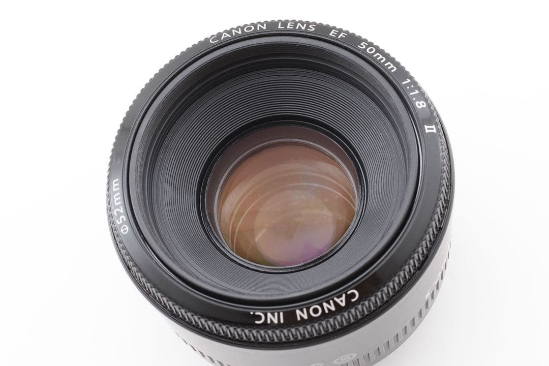 美品/一眼レフカメラ/単焦点レンズ/Canon EF50mm F1.8 ii