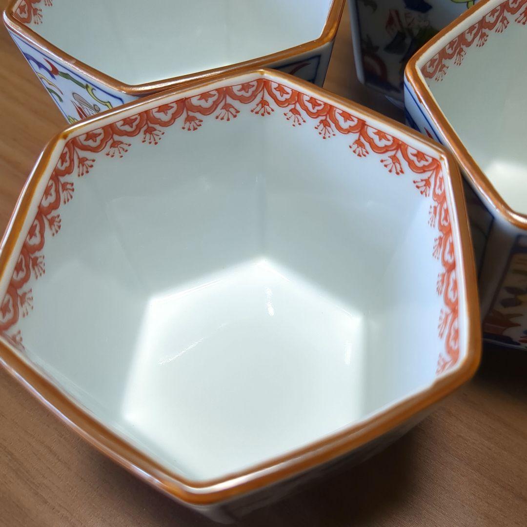 有田焼　賞美堂其泉窯 六角小鉢揃