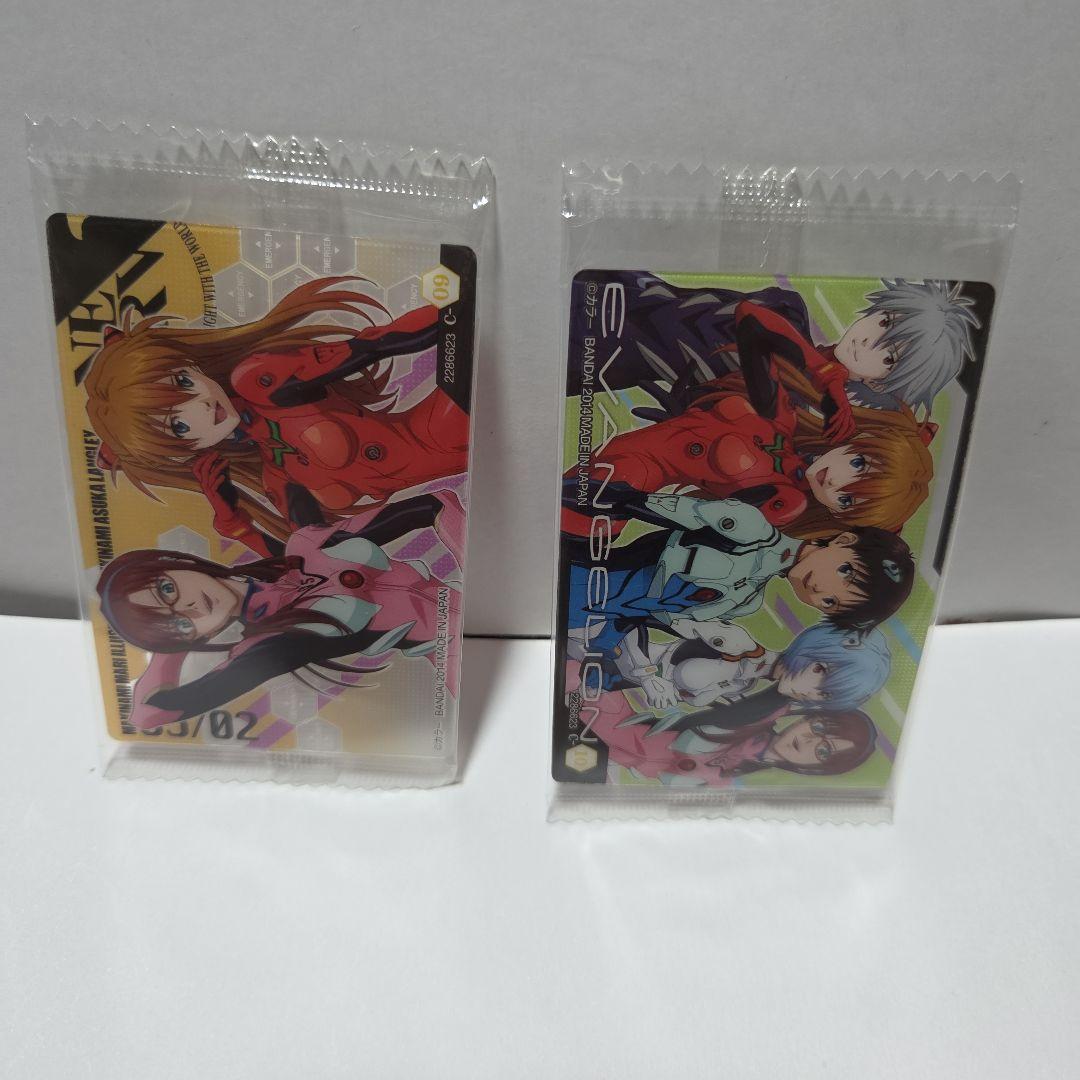 2014年BANDAI食玩エヴァンゲリオン ウエハースカード10枚セット