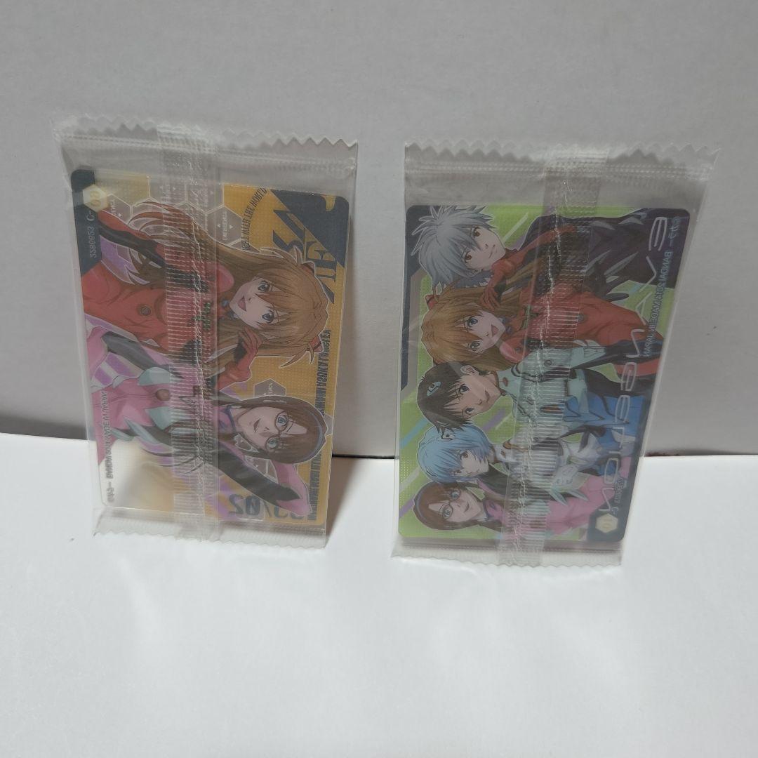 2014年BANDAI食玩エヴァンゲリオン ウエハースカード10枚セット