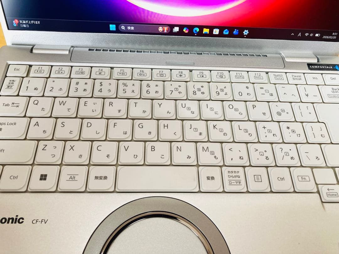 Let's note CF-FV1/メモリ16GB/office2024