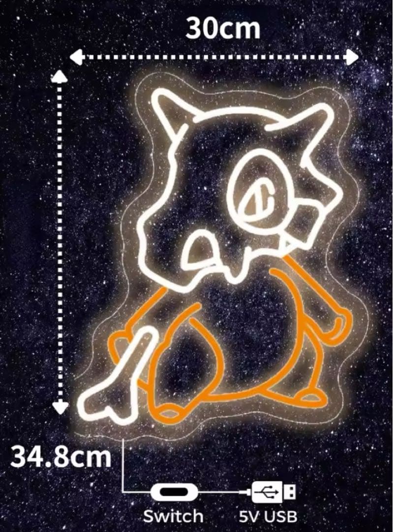【新品】ネオン　ネオンライト　ネオンサイン　ポケモン