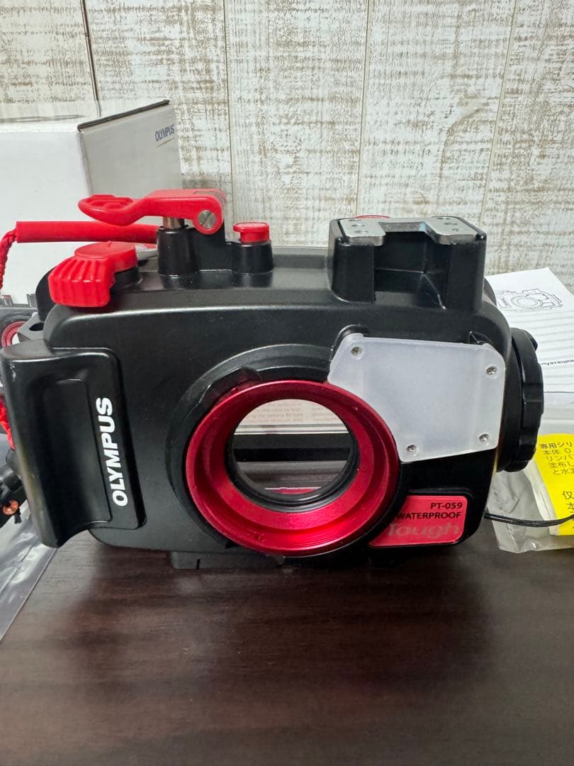 Olympus Tough TG-6 レッド 本体　 ハウジングセット