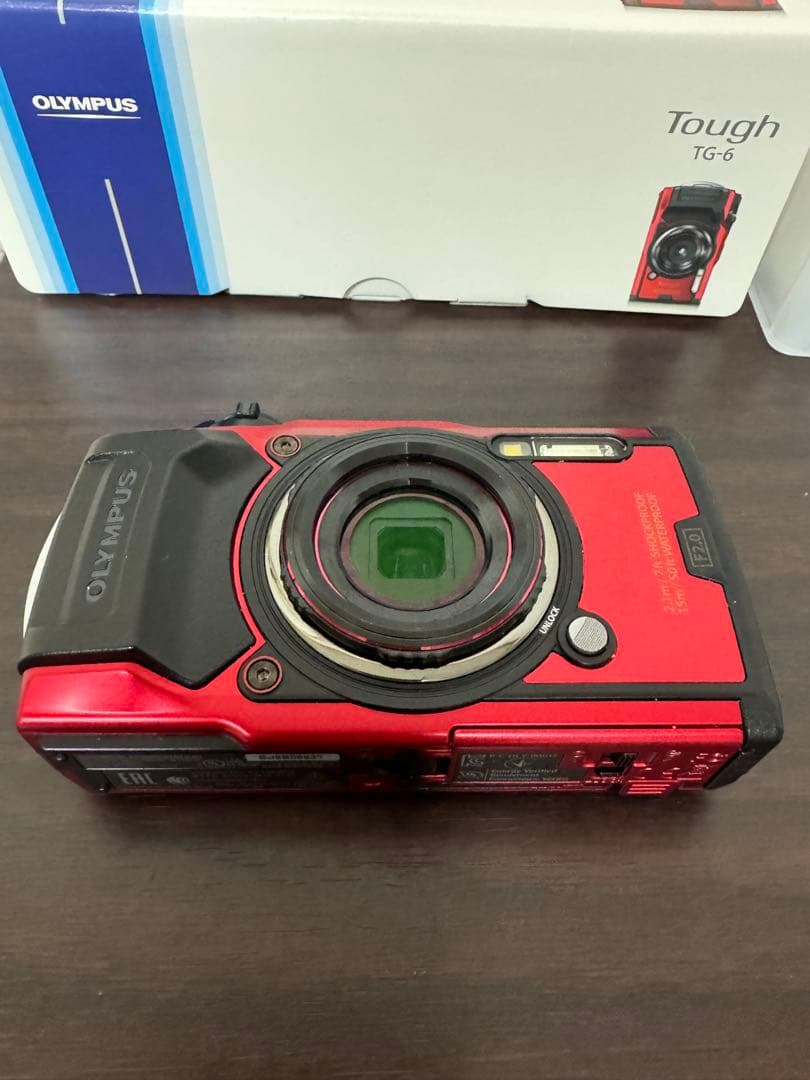 Olympus Tough TG-6 レッド 本体　 ハウジングセット