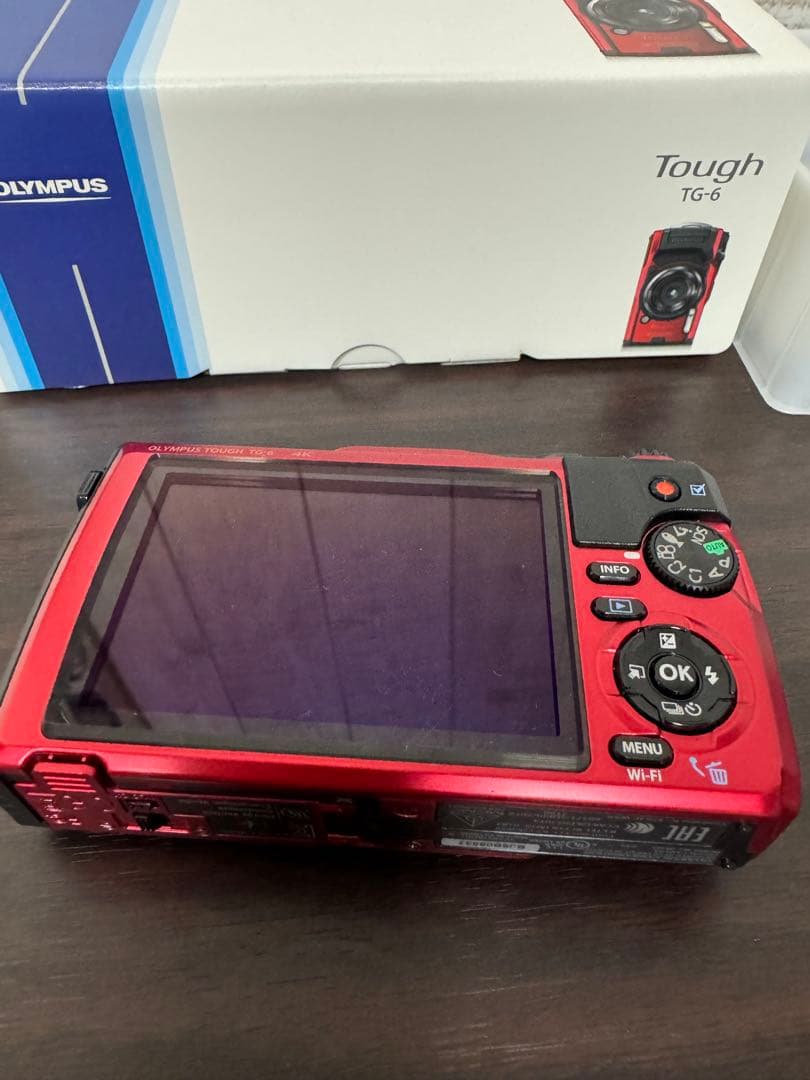 Olympus Tough TG-6 レッド 本体　 ハウジングセット