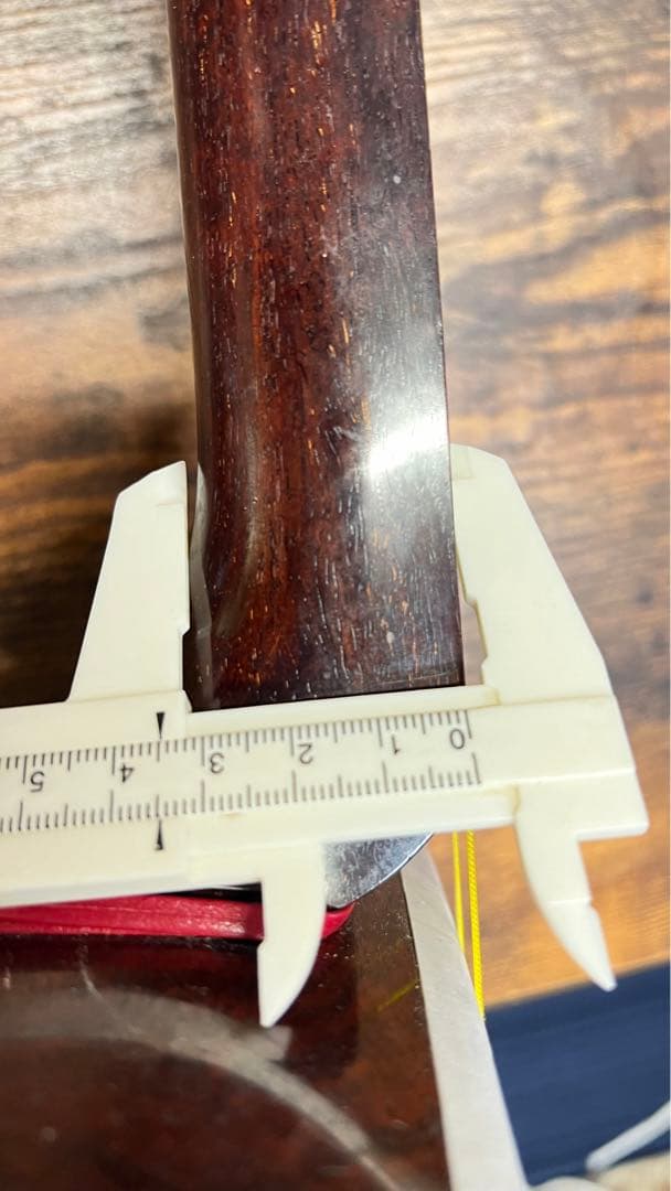 古い 紫檀三味線