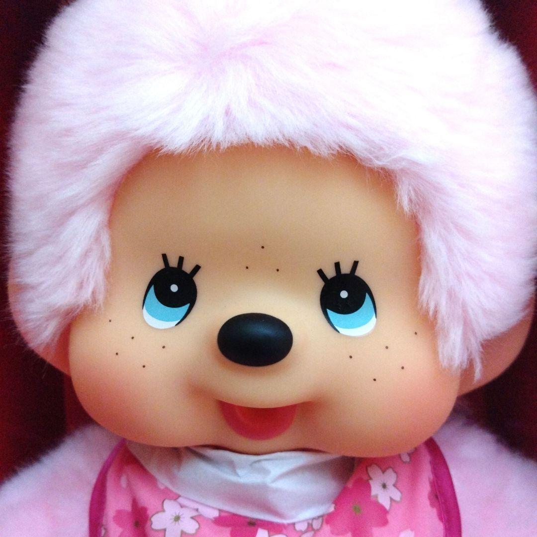海外限定　さくらモンチッチ ピンク Lサイズ 約45cm