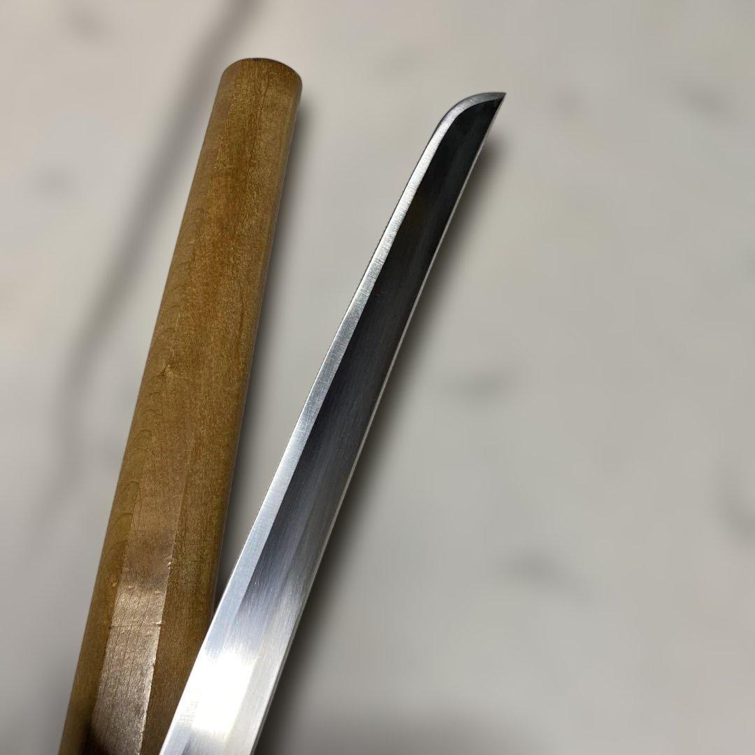 模造刀 白木鞘大刀 直刃文