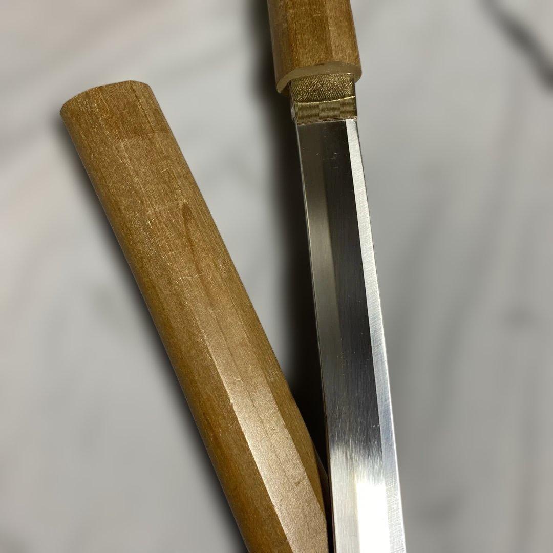 模造刀 白木鞘大刀 直刃文