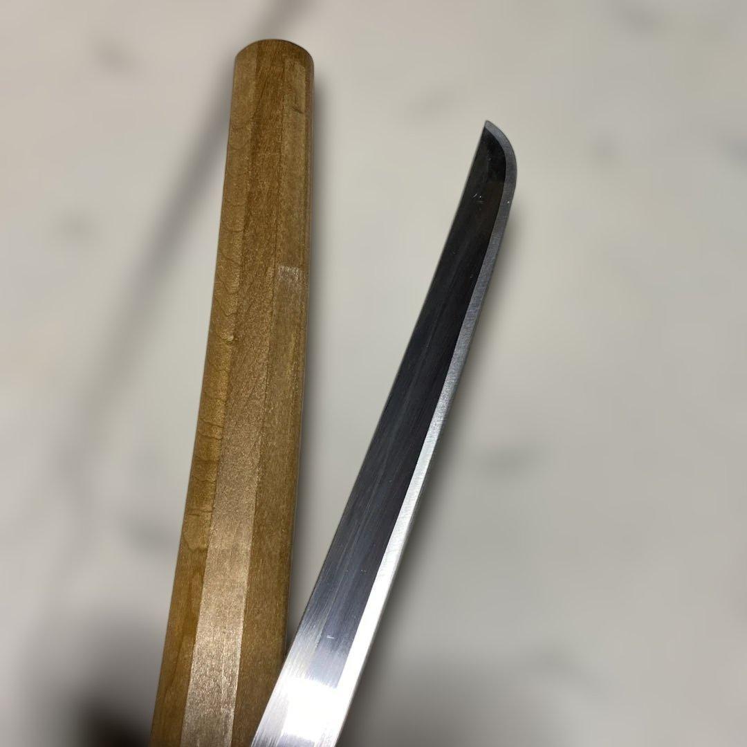 模造刀 白木鞘大刀 直刃文