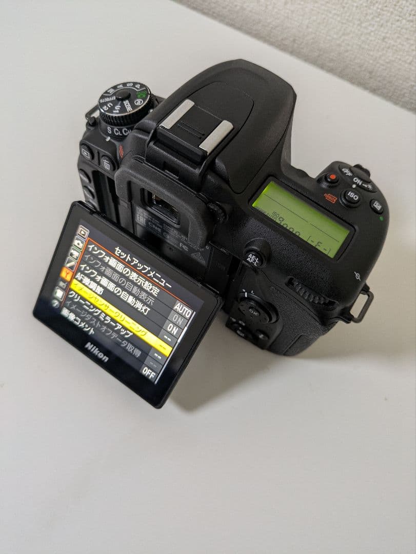 Nikon D7500 ショット数961回 　　　　　　　　　0.65%以下