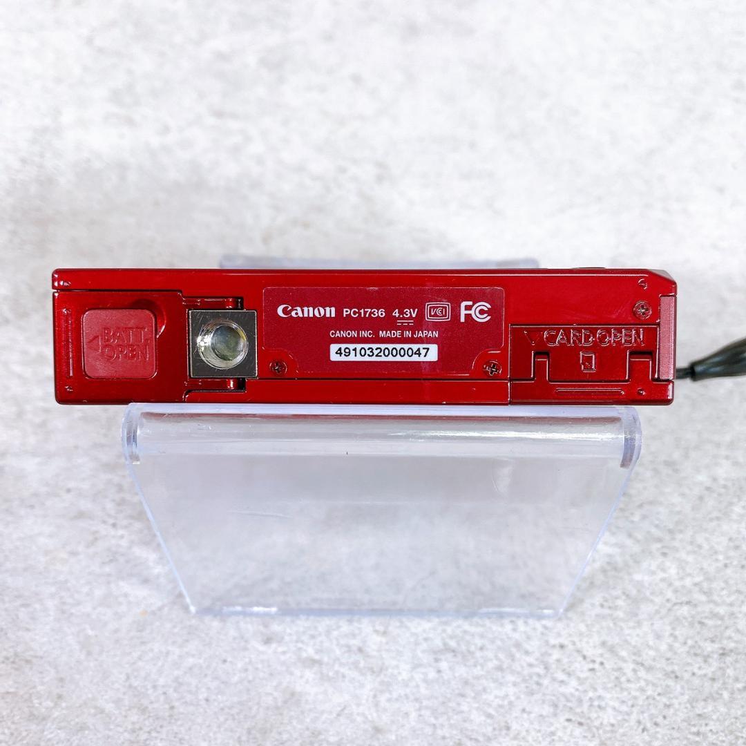 【美品】Canon IXY 3 コンパクトデジタルカメラ RED