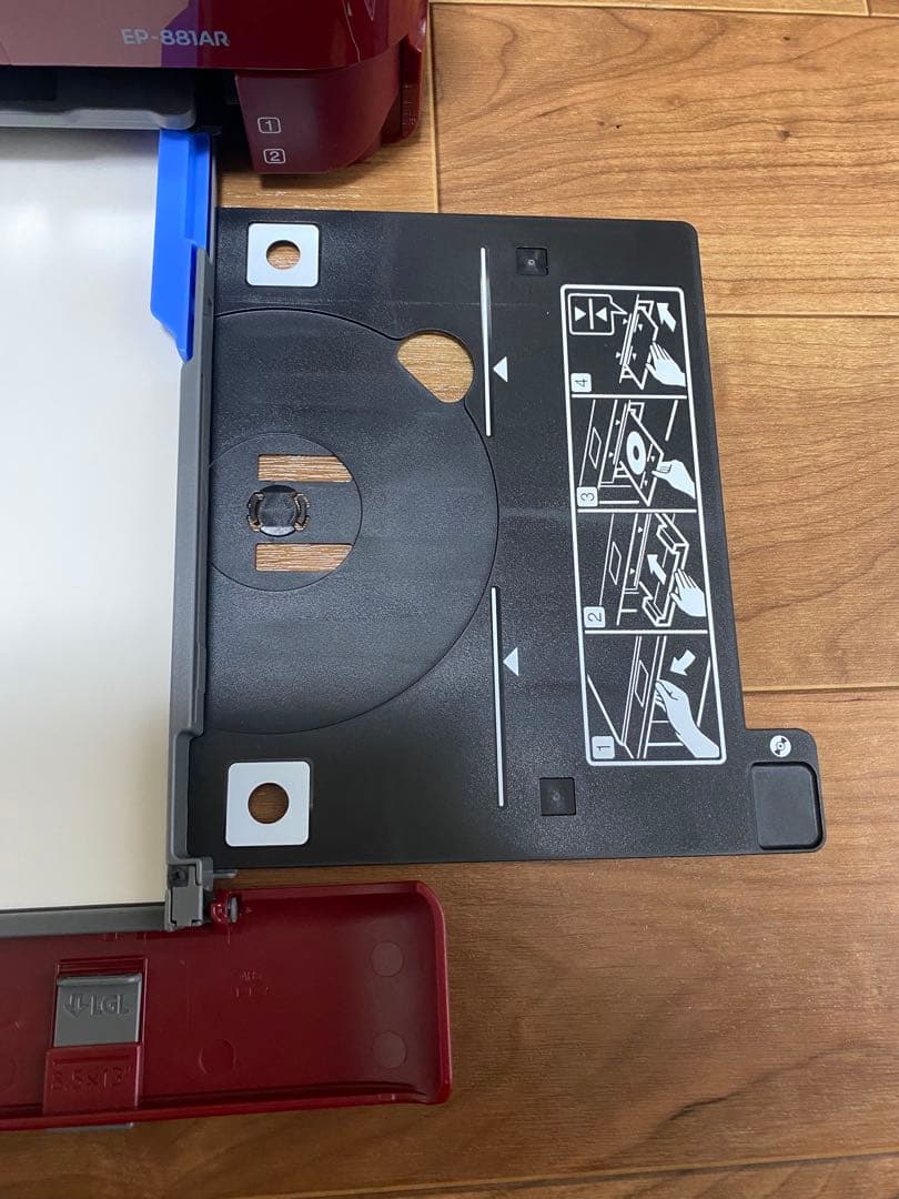 EPSON プリンター EP-881AR本体 綺麗な状態ですがジャンク品