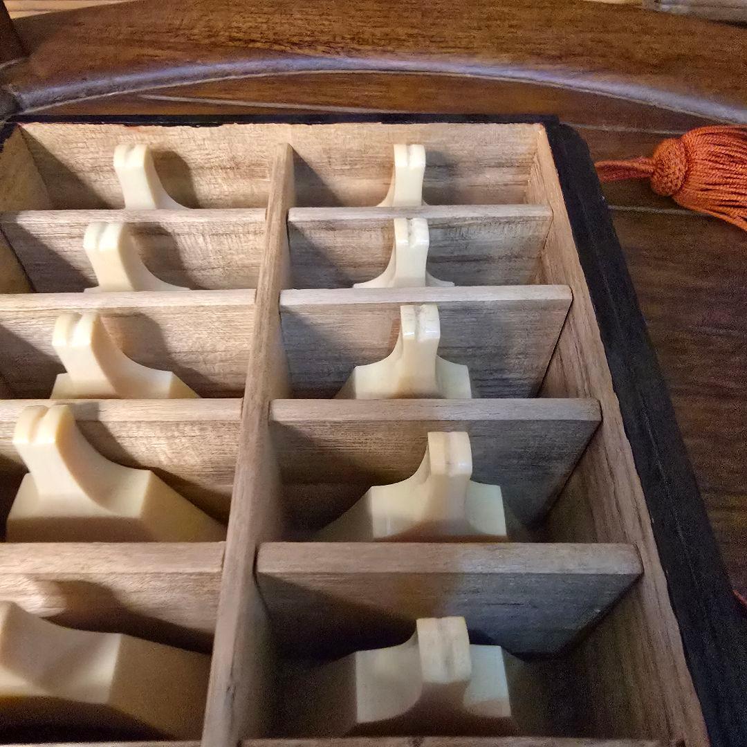 天然素材製 琴柱 桐箱入り