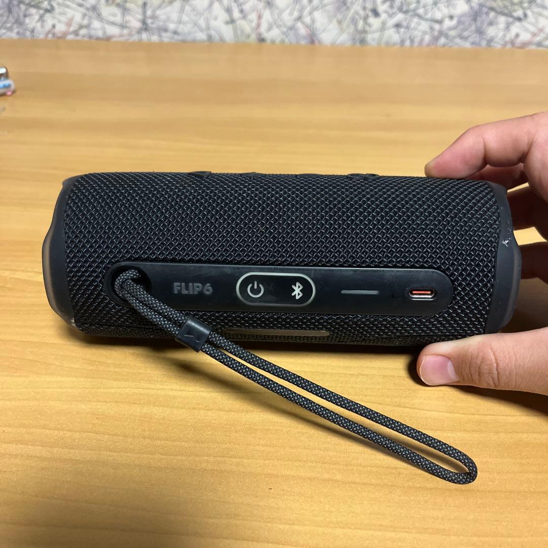 ゆ*き様 JBL FLIP6 ワイヤレススピーカー ブラック 箱付き