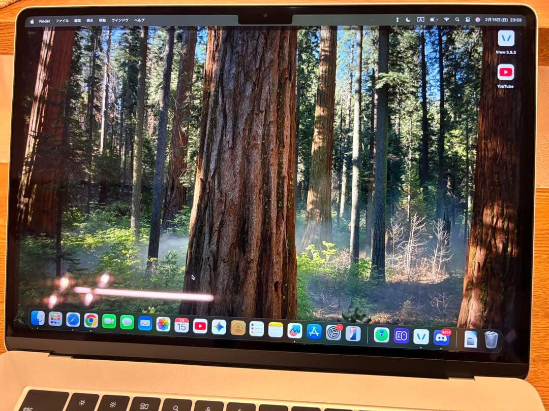 Apple MacBook Air M3 マウス付