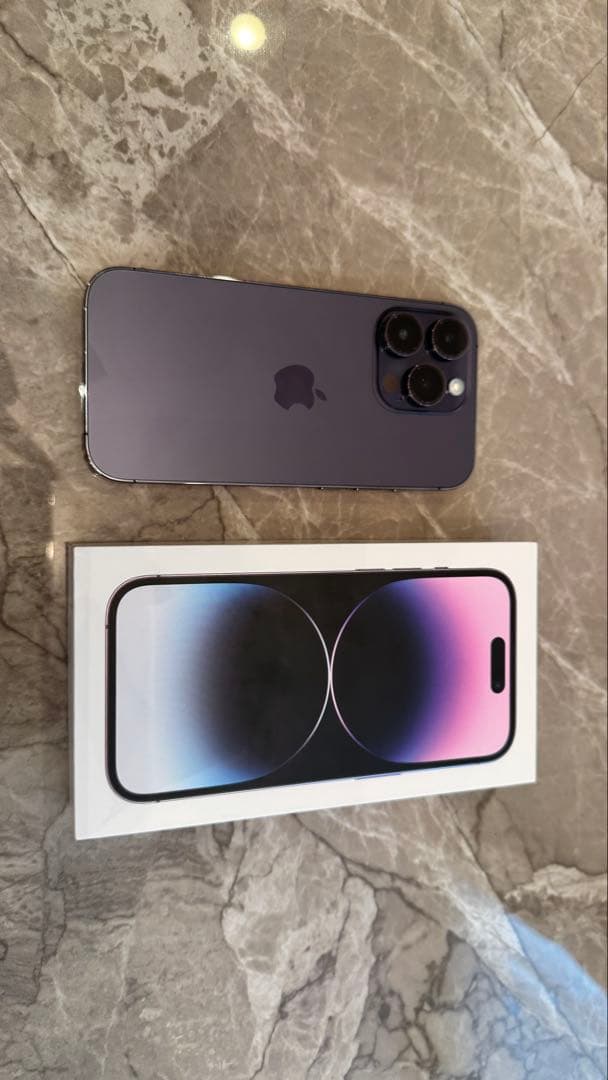 【美品】Apple iPhone 14 Pro 128GBバッテリー84%