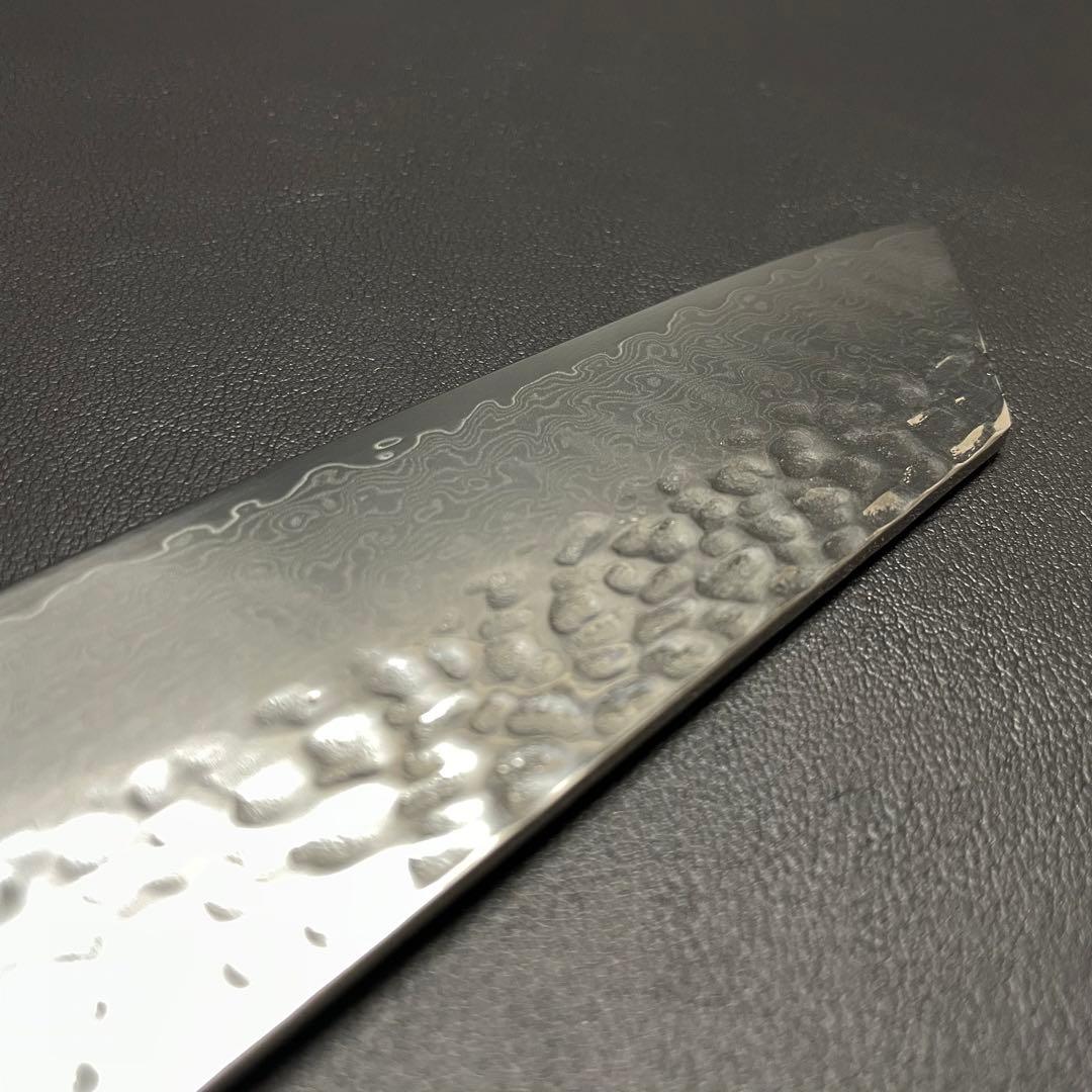 切付包丁 VG10 鎚目 67層ダマスカス 220mm ステンレス