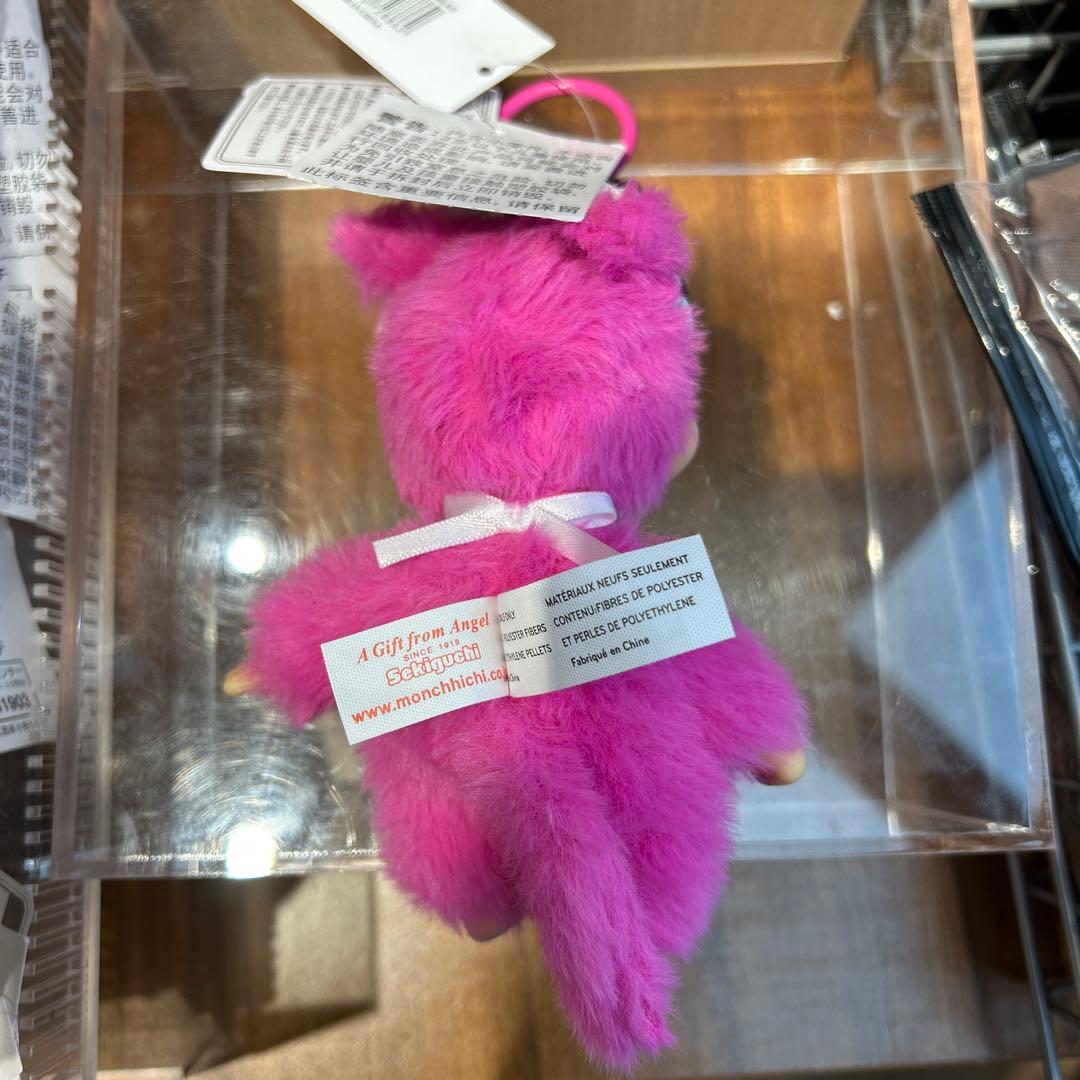 モンチッチ ピンク キーホルダー　上海　中国　香港　限定