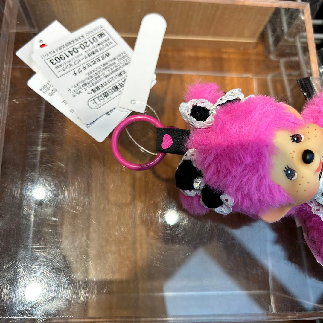 モンチッチ ピンク キーホルダー　上海　中国　香港　限定