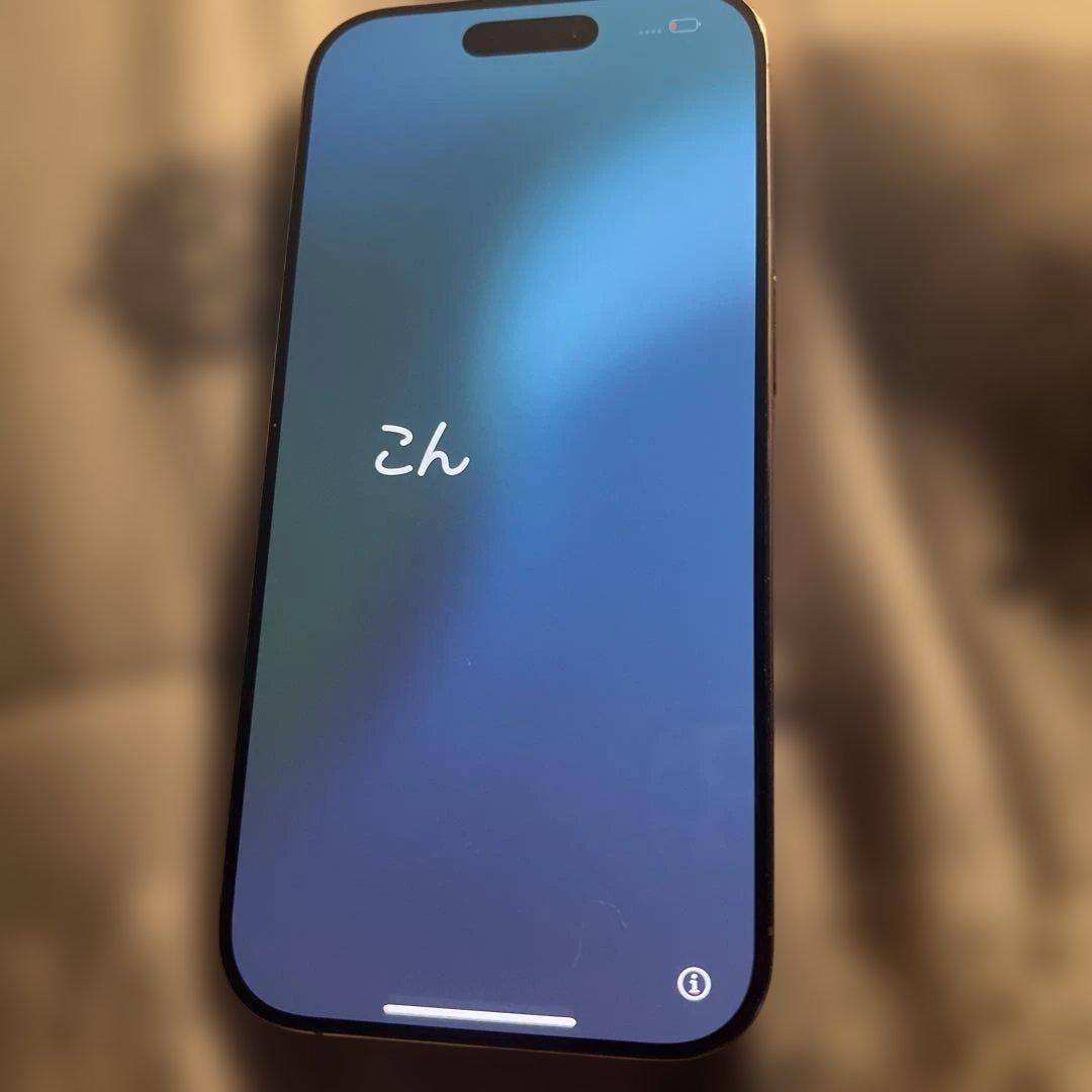 美品iPhone 16 Pro デザートチタニウム 256GB SIMフリー