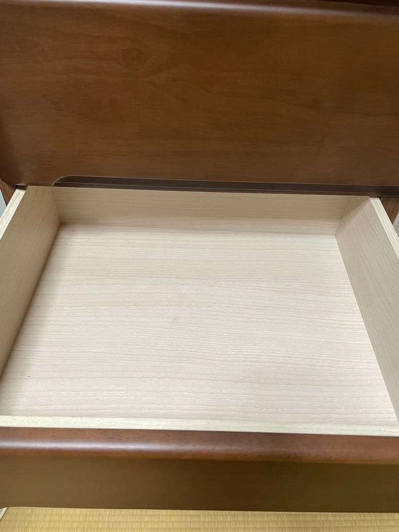 ダークブラウン木製チェスト 13引き出し
