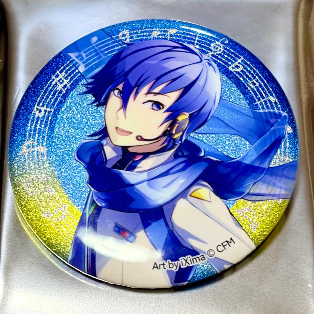 初音ミク キラキララメ入り缶バッジ KAITO ケイカンパニー まとめ売り