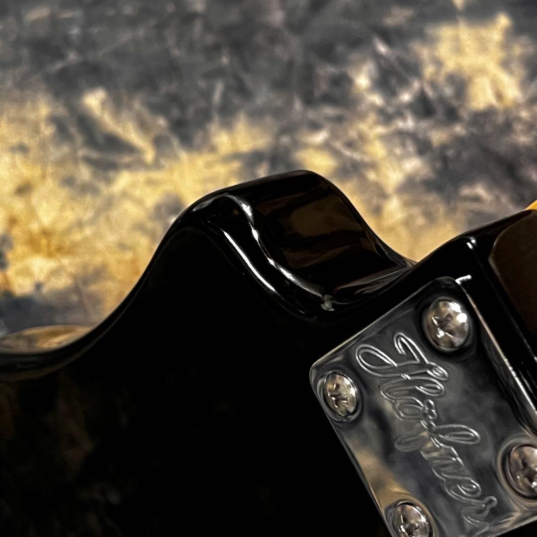 Hofner HCT-SH-BK-0ヘフナー ミニエレキギター ブラック 管BB