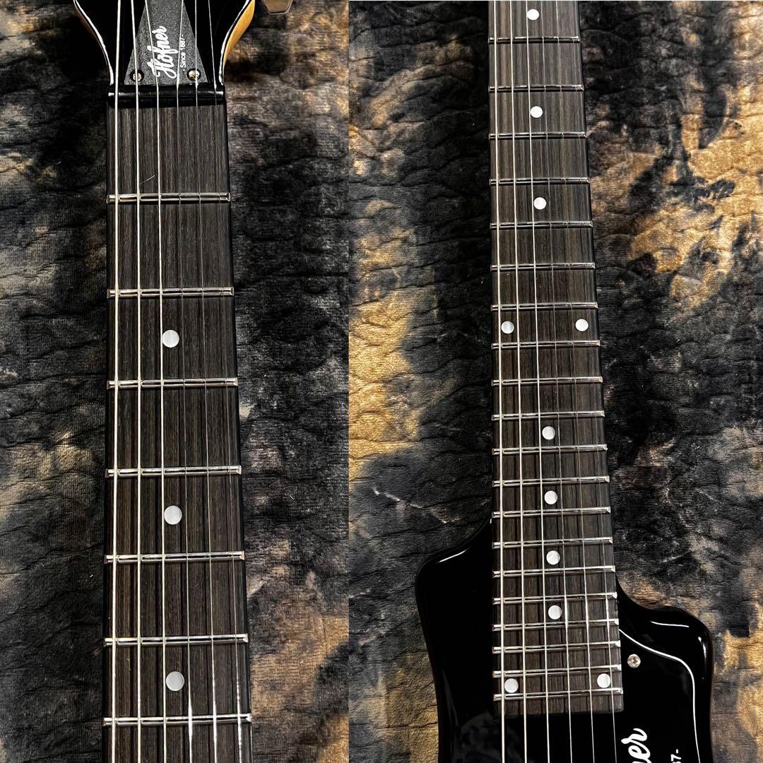 Hofner HCT-SH-BK-0ヘフナー ミニエレキギター ブラック 管BB