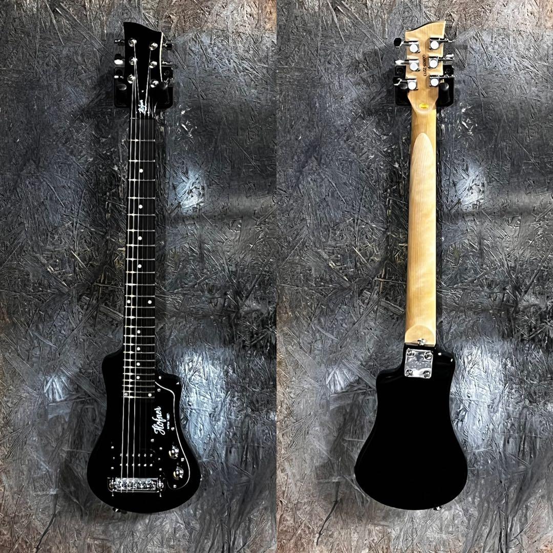 Hofner HCT-SH-BK-0ヘフナー ミニエレキギター ブラック 管BB