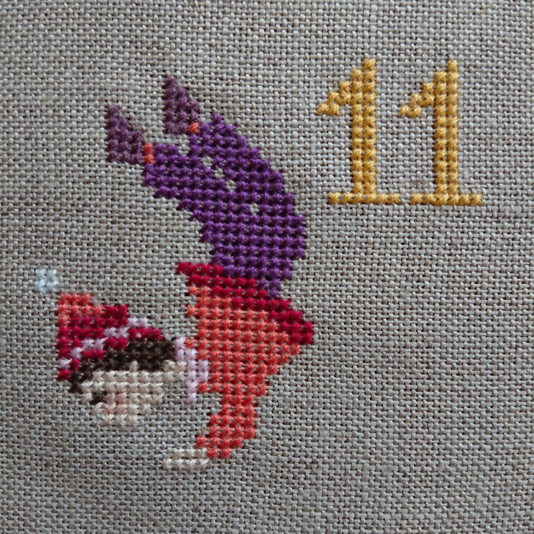 クロスステッチ完成品 サモイロフさん 1～24