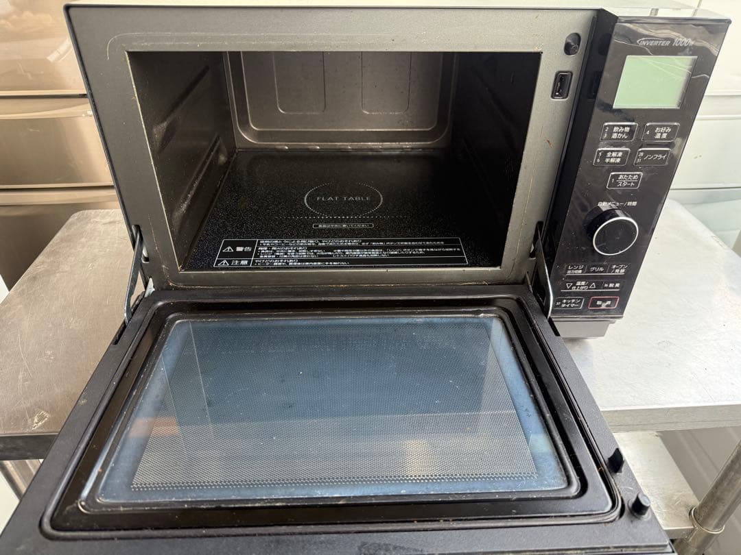 2019年式 1000w Panasonic 電子レンジ NE-MS266-K