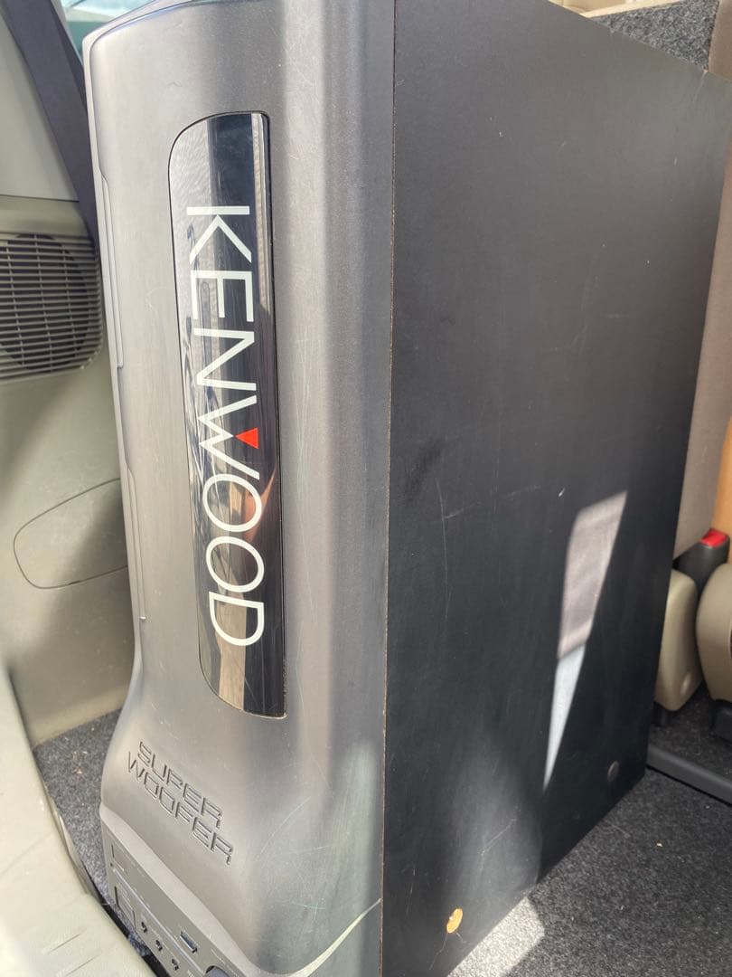 最終値下【通電確認済】送料無料　KENWOOD WOOFER SW-9