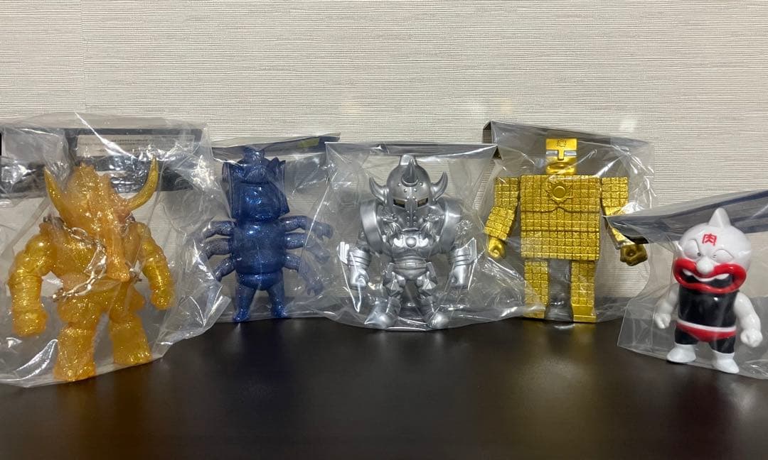 KUFC悪魔将軍ソフビキン肉マンキン消しダイキャストキンケシファイブスタートイ